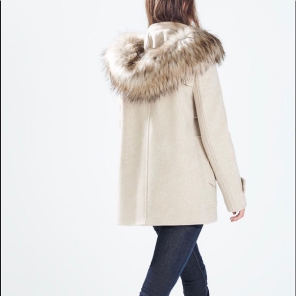 ZARA WOOL DUFFLE COAT! - Picture 2 of 6